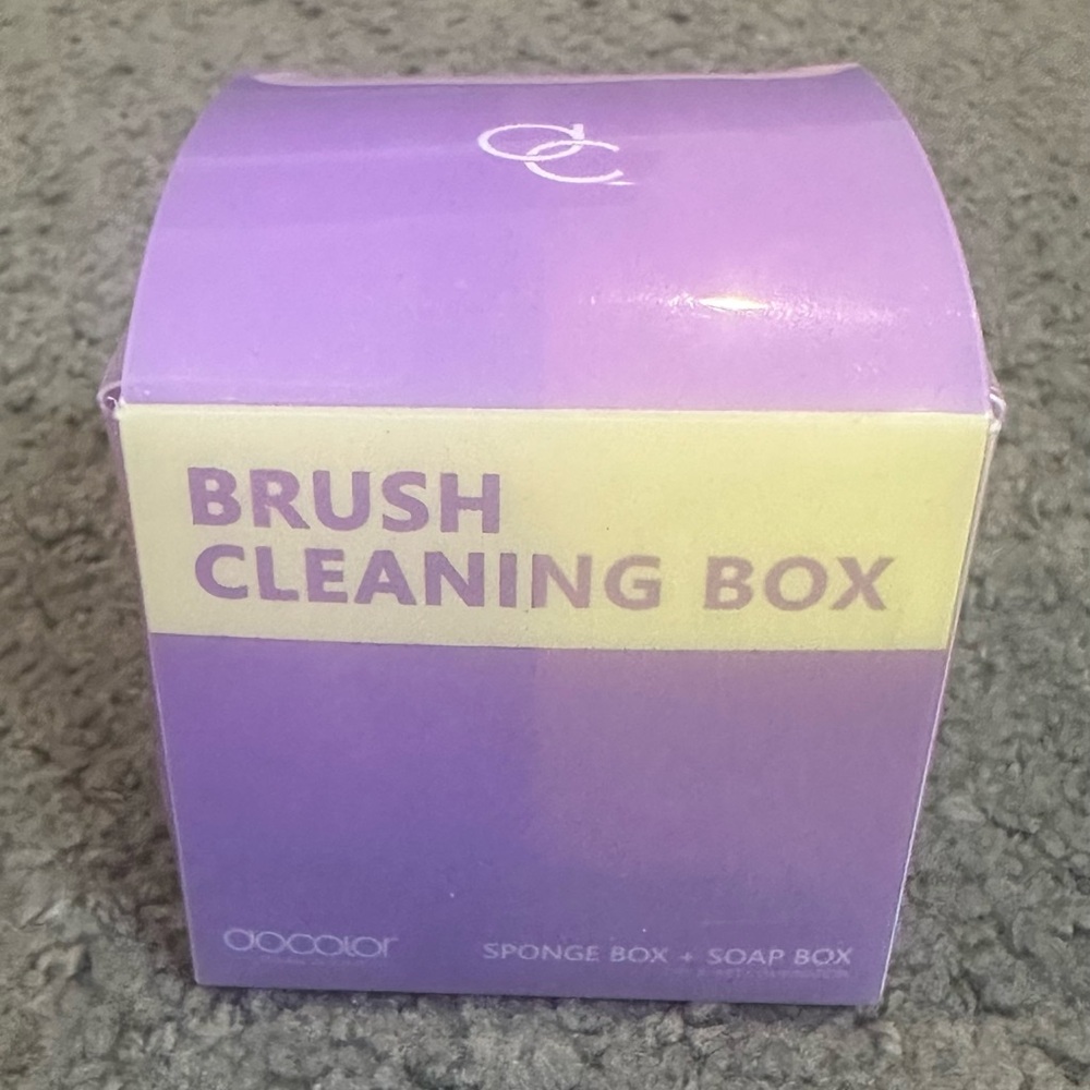 Docolor Makeup Brush Cleaning Box New